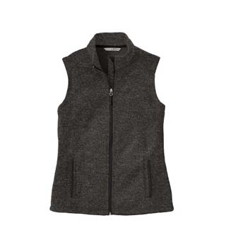 Ladies Sweater Fleece Vest