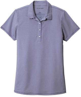 LK646 - Ladies Gingham Polo