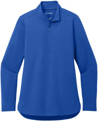 LK880 - Ladies' C-FREE Double Knit 1/4-Zip