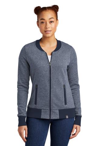 Ladies' French Terry Baseball Full-Zip