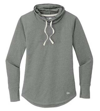 Ladies Sueded Cowl Tee