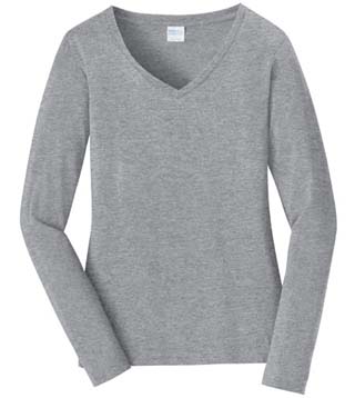 Ladies' L/S Favorite V-Neck Tee