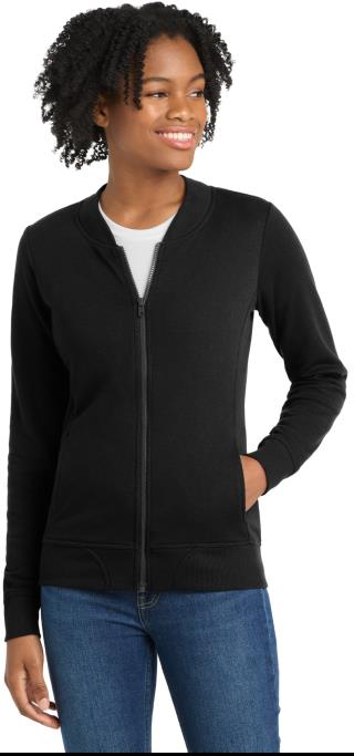 Ladies' Lightweight French Terry Bomber