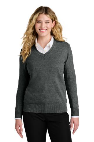 Ladies Easy Care V-Neck Sweater