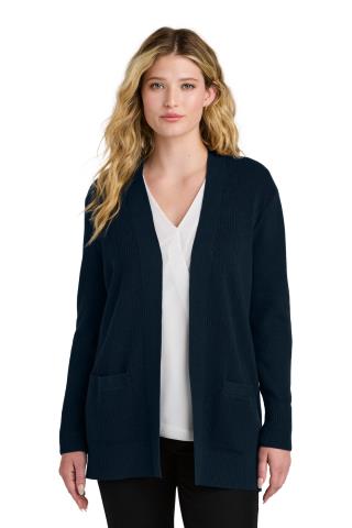 Ladies Easy Care Open-Front Cardigan Sweater