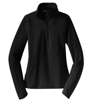 Ladies' Sport-Wick Stretch 1/2-Zip Pullover