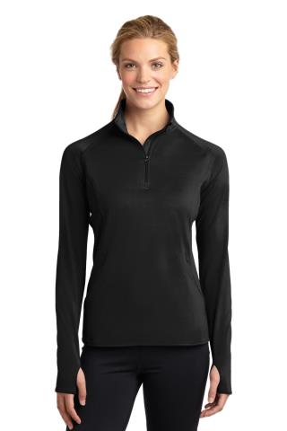 Ladies' Sport-Wick Stretch 1/2-Zip Pullover