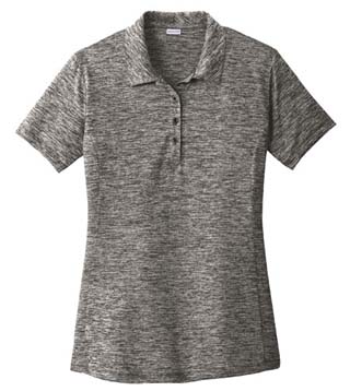 Ladies' Electric Heather Polo