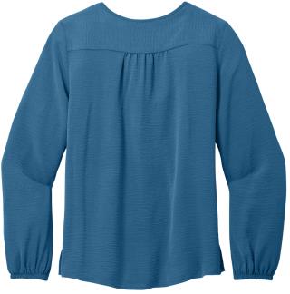 Ladies' Textured Crepe Blouse