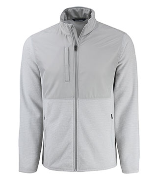 Hunts Point Recycled Fleece Hybrid Full Zip Jacket