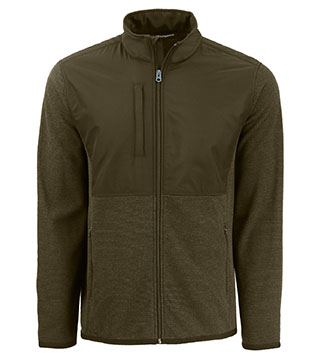 MCK01370 - Hunts Point Recycled Fleece Hybrid Full Zip Jacket