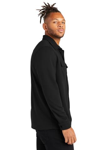 Double-Knit Snap Front Jacket