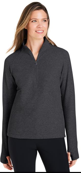 Ladies' Spirit Textured Quarter-Zip