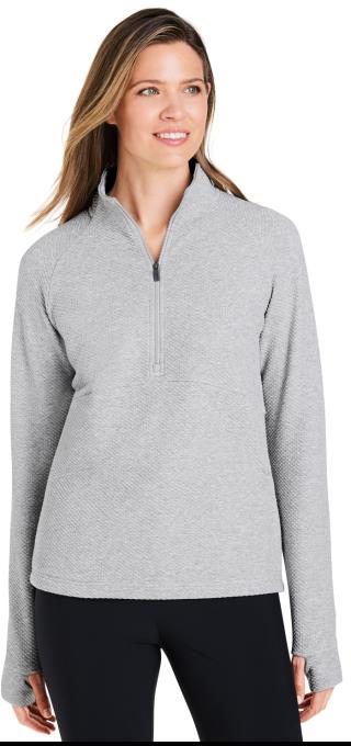 NE725W - Ladies' Spirit Textured Quarter-Zip