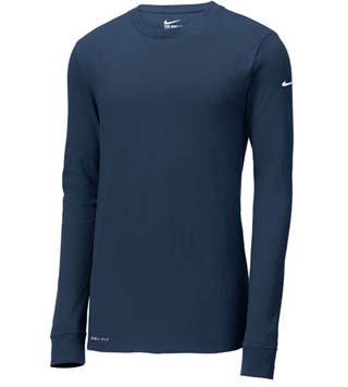 Dri-FIT Cotton/Poly Long-Sleeve Tee
