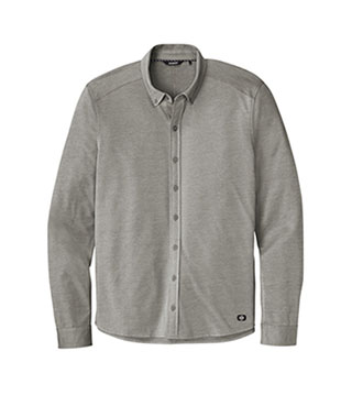 Code Stretch Button-Up