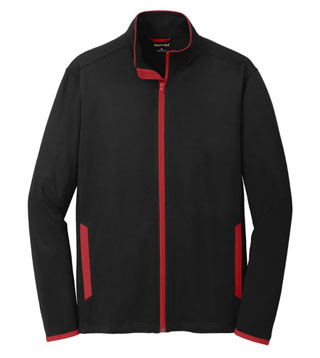 Contrast Full-Zip Jacket