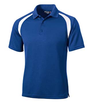 Colorblock Raglan Polo
