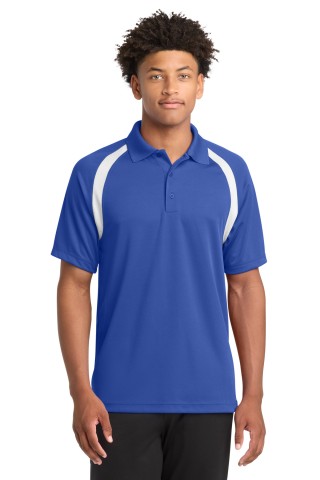 Colorblock Raglan Polo