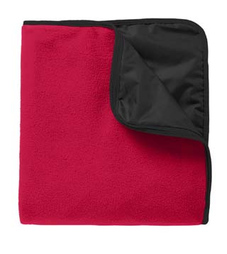 Fleece & Poly Travel Blanket