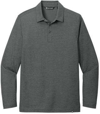 TM1MZ343 - Oceanside Heather Long Sleeve Polo